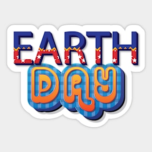 Earth Day Sticker